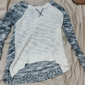 Ladies plus size overlong sweater